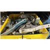Image 2 : PLASTIC CRATE OF 3203 PONY CLAMPS *CRATE INCLUDED*