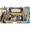 Image 2 : PLASTIC CRATE OF COMMERCIAL PRODUCTION 90 DEGREE BURTON CLAMPS *CRATE INCLUDED*