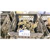Image 2 : PLASTIC CRATE OF COMMERCIAL PRODUCTION I-BEAM CLAMPS *CRATE INCLUDED*