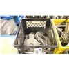Image 2 : PLASTIC CRATE OF COMMERCIAL PRODUCTION LARGE SINGLE LINE BLOCKS *CRATE INCLUDED*