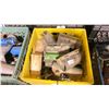 Image 2 : PLASTIC CRATE OF PIPE TO PIPE JOINERS *CRATE INCLUDED*