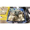Image 2 : PLASTIC CRATE OF PIPE TO PIPE JOINERS *CRATE INCLUDED*