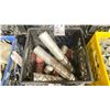 Image 2 : PLASTIC CRATE OF LARGE STRAIGHT PIPE JOINERS *CRATE INCLUDED*