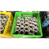 Image 2 : PLASTIC CRATE OF KEE STRAIGHT JOINERS *CRATE INCLUDED*