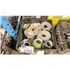 Image 2 : PLASTIC CRATE OF KEE JUNIOR GRIP PLATES *CRATE INCLUDED*