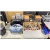 Image 1 : ASSORTED STEREO EQUIPMENT & BOX OF LED STRIP LIGHTING