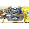 Image 1 : PLASTIC CRATE OF OLD STYLE CONDOR MOUNTS *CRATE INCLUDED*