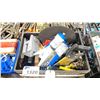 Image 2 : PLASTIC CRATE OF ASSORTED GRIP / RIGGING HAND TOOLS *CRATE INCLUDED*