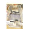 Image 2 : PLASTIC CRATE OF ASSORTED LEXAN CAMERA SHIELDS *BIN INCLUDED*