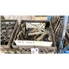 Image 2 : PLASTIC CRATE OF 3203 PONY CLAMPS *CRATE INCLUDED*