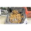 Image 2 : CRATE OF CHAIN 2' LENGTHS 2" LINKS *CRATE INCLUDED*
