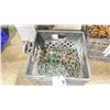 Image 2 : CRATE OF CHAIN  3' LENGTHS 2" LINKS *CRATE INCLUDED*
