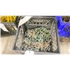 Image 2 : CRATE OF CHAIN  3' LENGTHS 2" LINKS *CRATE INCLUDED*
