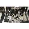 Image 2 : CRATE OF 50 TRACK TO PIPE CLAMSHELL CONNECTORS *CRATE INCLUDED*