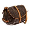 Image 3 : Louis Vuitton Brown Monogram Canvas Saumur 35 Messenger Bag