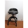 Image 1 : Shop Stool - 27" Tall x 16" Deep - Some Wear as Pictured, Missing one plastic foot protector
