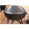 Image 6 : Shop Stool - 27" Tall x 16" Deep - Some Wear as Pictured, Missing one plastic foot protector
