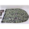 Image 4 : (9) CO2 Cartridges (New in Box), Camouflage Hunting Storage Bag, Folding Knife