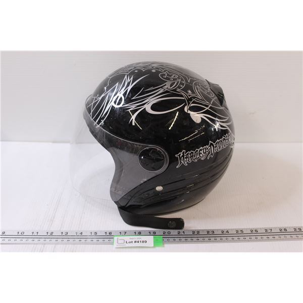 Harley Davidson Motorcycle Helmet - Size Small