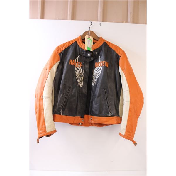 * Harley Davidson Women's Motorcycle Jacket - Size XL