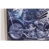 Image 3 : Vintage Scalloped Paint Motorcycle - 20.5" x 16.5"