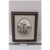 Image 1 : Bernie Brown Print - "First Date" - 12" x 10"