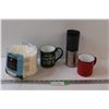 Travel Mug, (2) Coffee Mugs, Coffee Filters