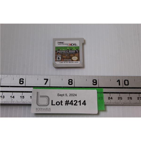 Nintendo 3DS Minecraft Video Game