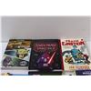 Image 3 : (7) Kids Books (Ages 8-12): Cats vs Robots, Binder of Doom Series, Darth Paper, Prehistoric - Could 