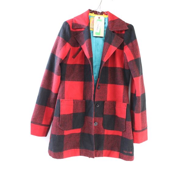 * Women's Billabong Plaid Fall Jacket - Size Medium