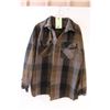 * Men's Plaid Jacket - Size XL - Pocket Has Wear as Shown in Pictures