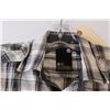 Image 2 : Plaid Button-Up Youth Shirt - Size XL
