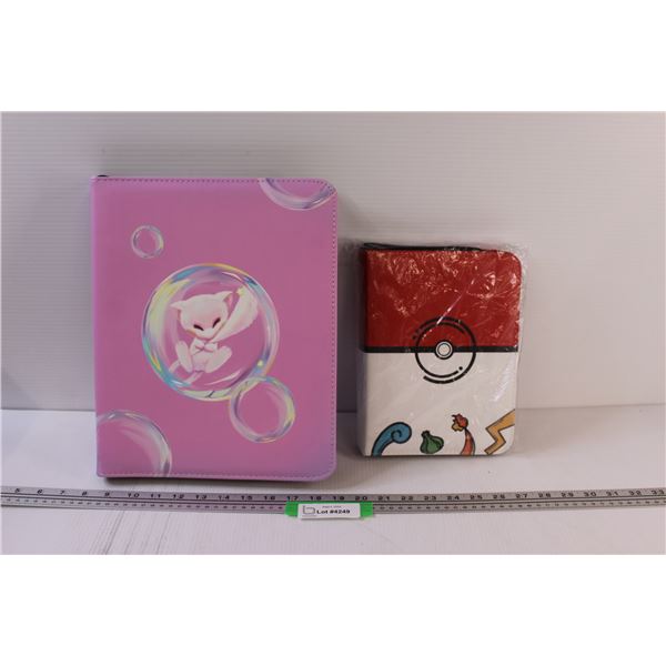 (2) Trading Card Binders: Pokemon - Appear New