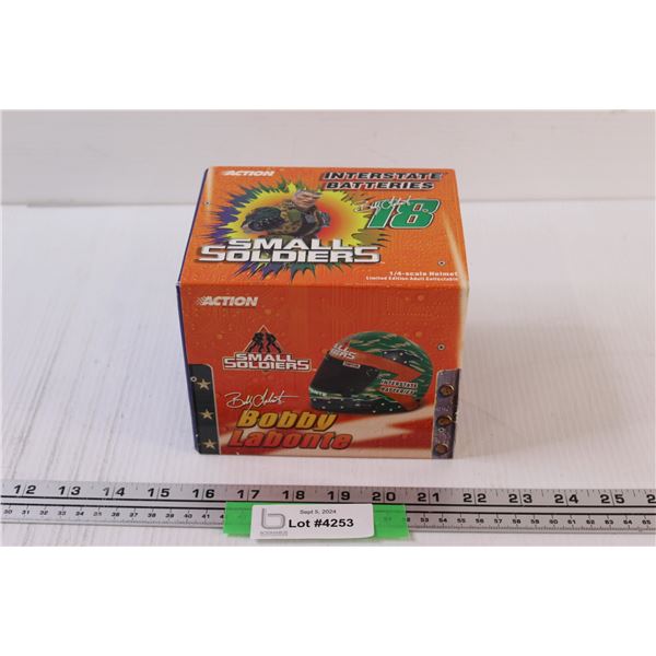 Bobby Labonte Small Soldiers 1:4 Scale Model Racing Helmet in Case - Sealed