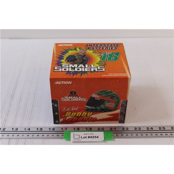 Bobby Labonte Small Soldiers 1:4 Scale Model Racing Helmet in Case - Sealed