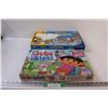 Image 1 : (2) Board Games: Chutes & Ladders, Eye Found It - as is