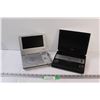 Image 1 : (2) Portable DVD Players - Untested, No cords