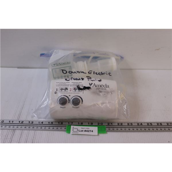 Ameda Double Electric Breast Pump - As is