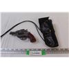Image 1 : Leather Gun Holster & Crescent Toys Revolver Toy Gun