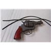 Image 7 : Leather Gun Holster & Crescent Toys Revolver Toy Gun