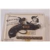 Image 4 : (2) Miniature Toy Guns: S.D.S Rifle Key Chain & Buccaneer Dueling Pistol in Case