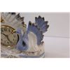 Image 4 : Ceramic Swan Clock - 8" x 6"