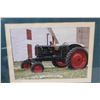 Image 4 : (2) Classic Tractor Picture in Frames (16" x 20"): Oliver & Emerson-Brantingham