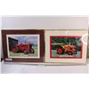 Image 1 : (2) Classic Tractor Picture in Frames (16" x 20"): Eagle & Minneapolis Moline