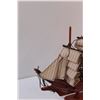 Image 2 : HMS Bounty Wooden Sailboat - 9" x 9"