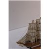 Image 2 : Wooden Carved Sailboat - 9" x 8"
