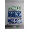 Image 1 : (3) Assorted British Colombia License Plates
