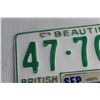 Image 3 : (3) Assorted British Colombia License Plates
