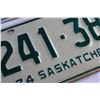 Image 4 : (2) 1972 & 1974 Saskatchewan License Plates
