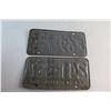 Image 5 : (2) 1972 & 1974 Saskatchewan License Plates